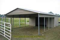 Carport for sale with rear storage area