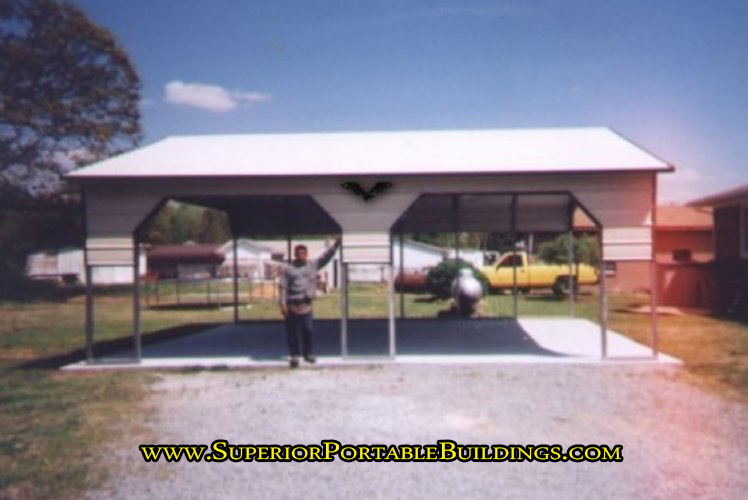 Side entry carports for sale.