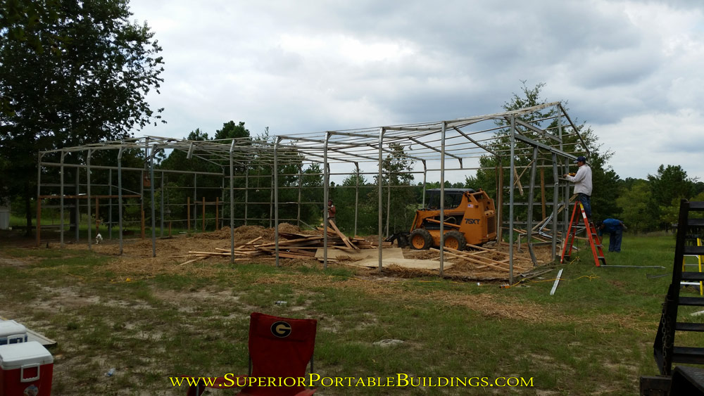 30 wide x 50 long concrete slab d