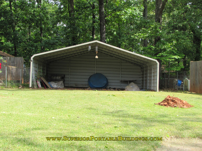 24 wide by 30 long concrete building slab 2