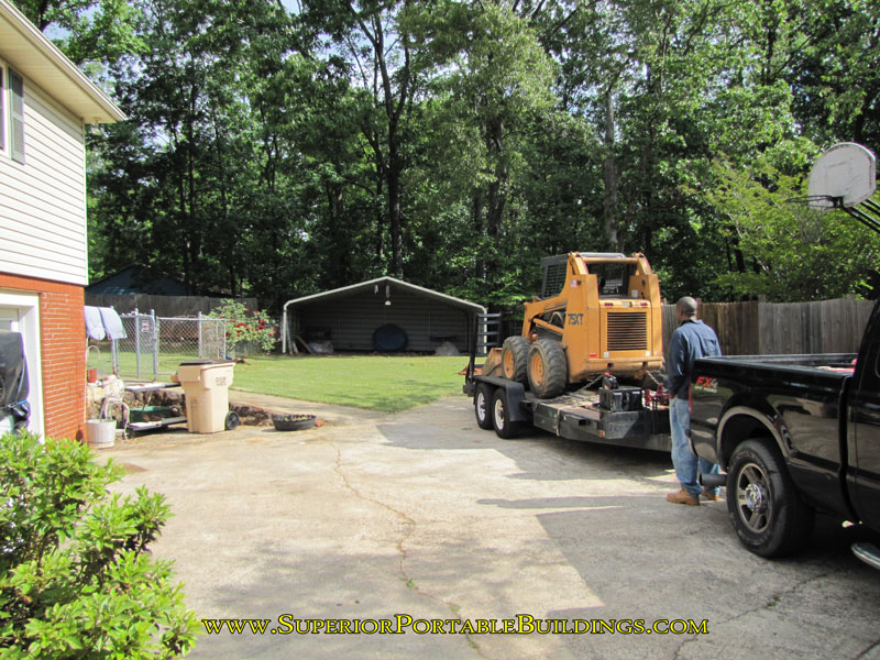 24 wide by 30 long concrete building slab 4