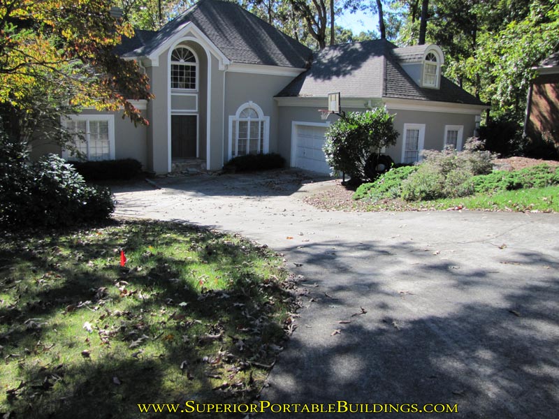 Concrete driveway replacement.