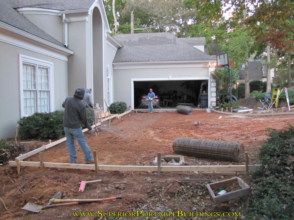 Steel wire added to concrete.