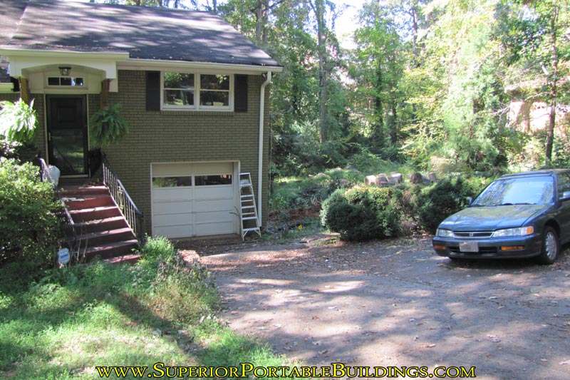 Concrete driveway removal