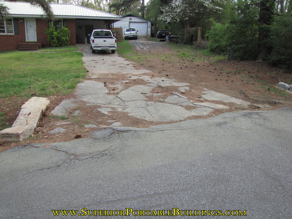 Driveway repair needed 1
