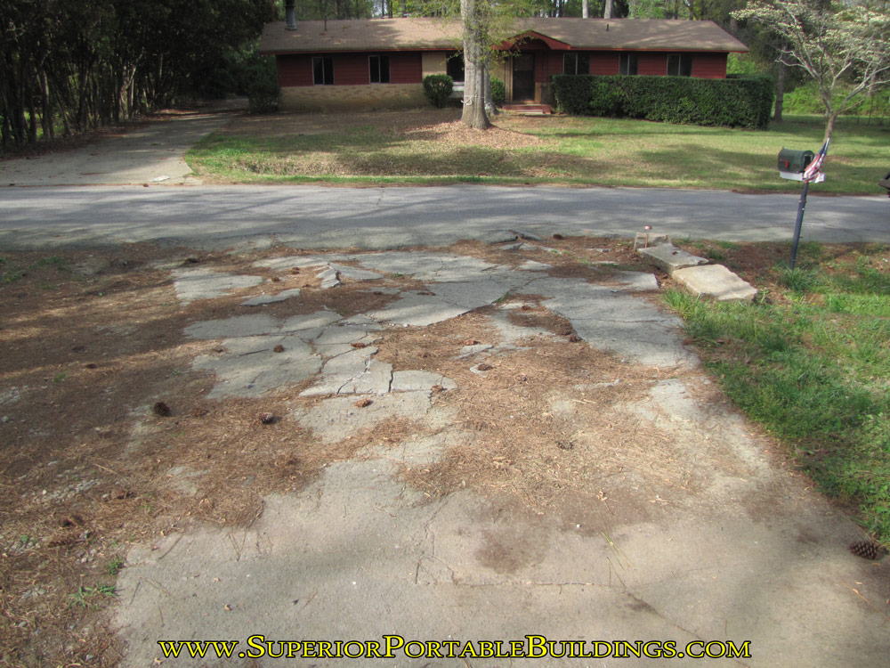 Driveway repair needed 2