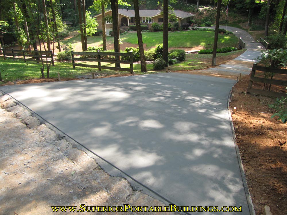 Finish up drive way repair.