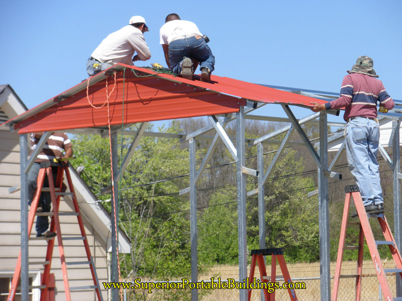 Barn roof system 2