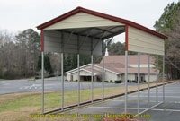 12 x 21 Steel Carport