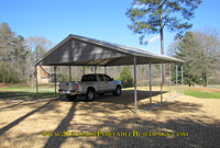 24 x 26 x 9 Steel carport