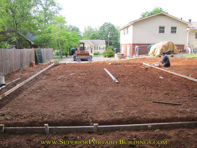 concrete slab prep