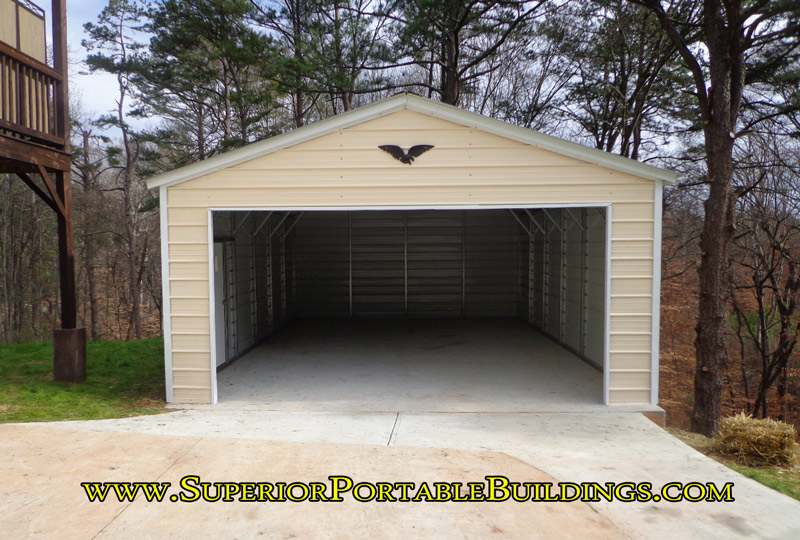 20 x 30 x 9 steel garage