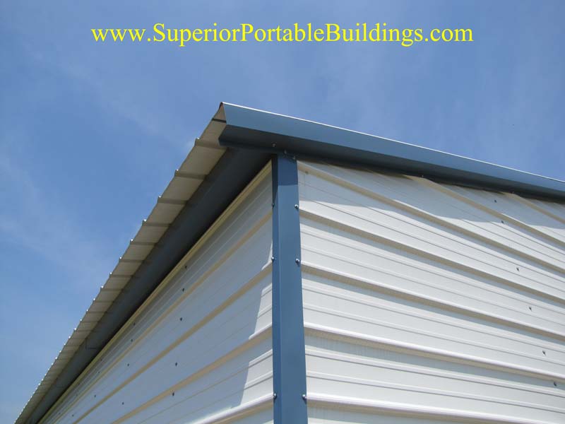 30x25x9 Boxed Eave Garage