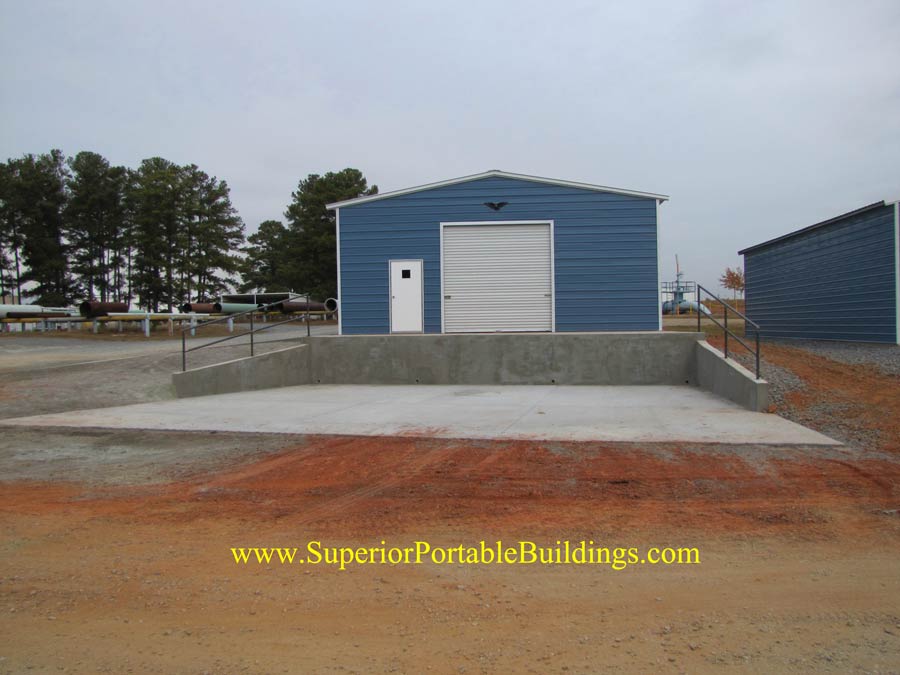 Concrete Loading Dock