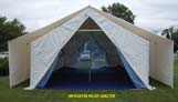 un disaster relief shelter
